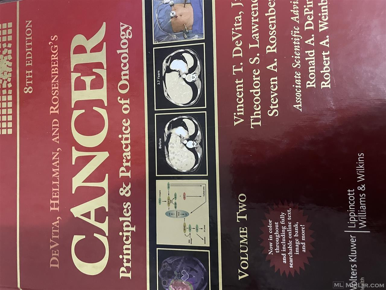 8 edition CANCER PRINCIPLES AND PRACTICE OF ONCOLOGY 