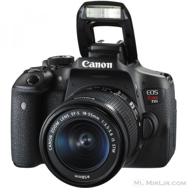 Shitet - Canon EOS Rebel T6i + ring light dhe tripod dhurate