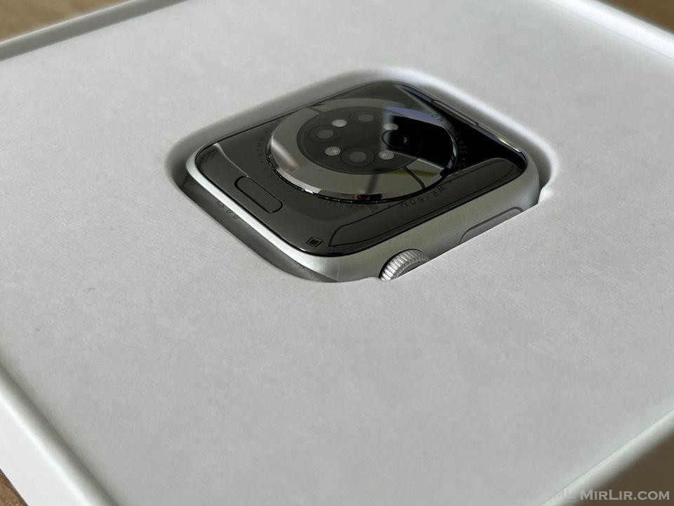 Apple Watch 6 40mm Silver me pako + 3 pale rrypa