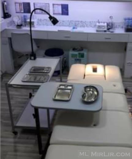Komplet Kirurgjikal • 2 Tavolina + Drita kirugjike