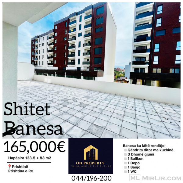 ▪️Shitet Banesa - 165,000€ 