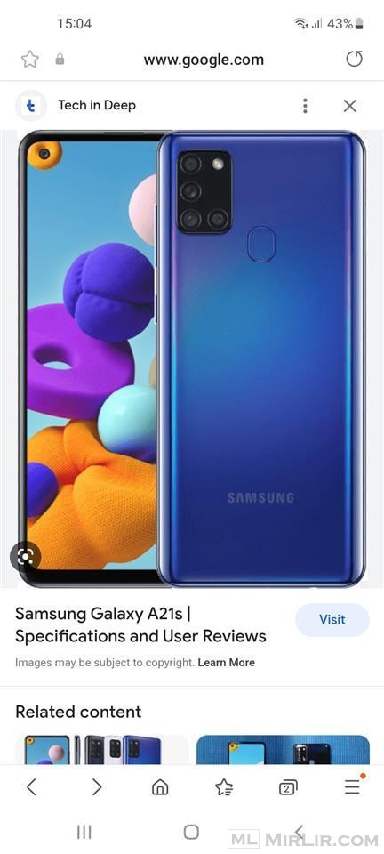 Samsung galaxyA21s