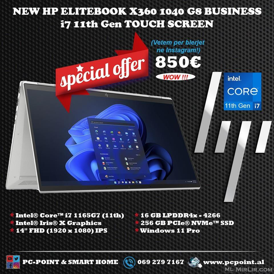 HP EliteBook x360 1040 G8 Touch Screen i7 11th Gen i ri