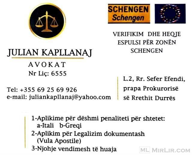 Verifikim&Fshirje Espulsi ne Sistemin Schengen&Tims