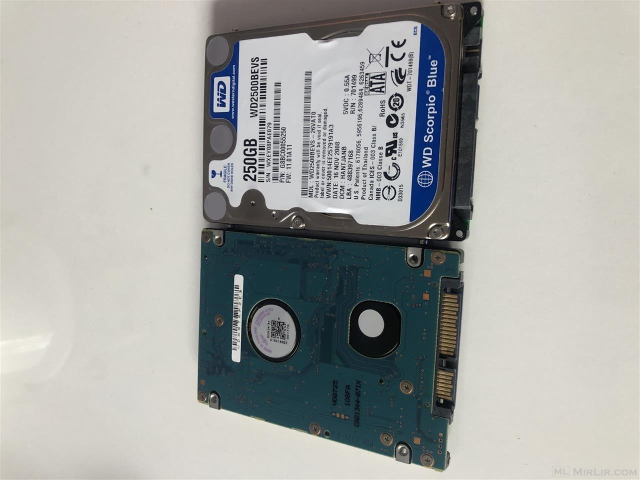 HDD 250&160GB