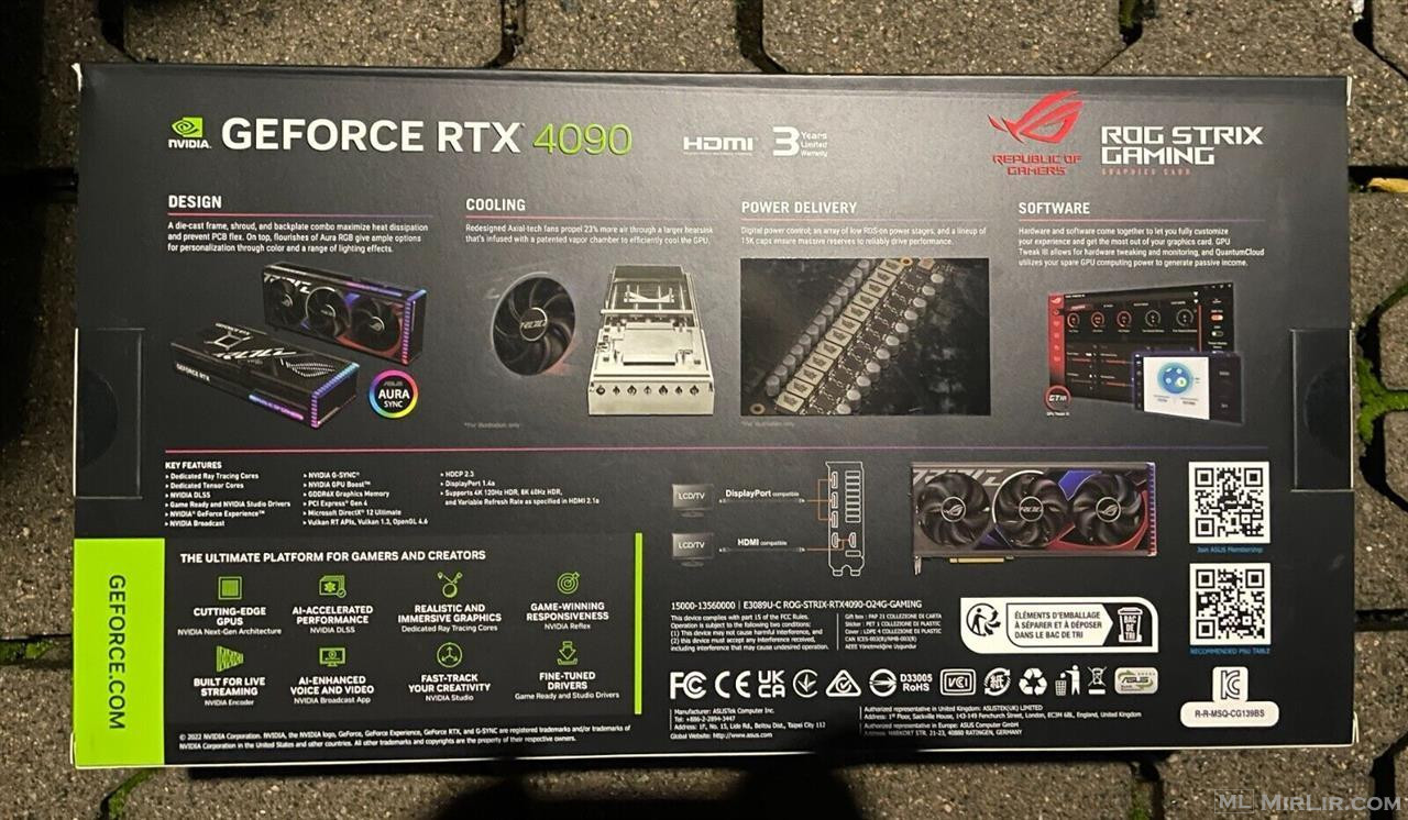 ASUS ROG Strix GeForce RTX 4090 24GB