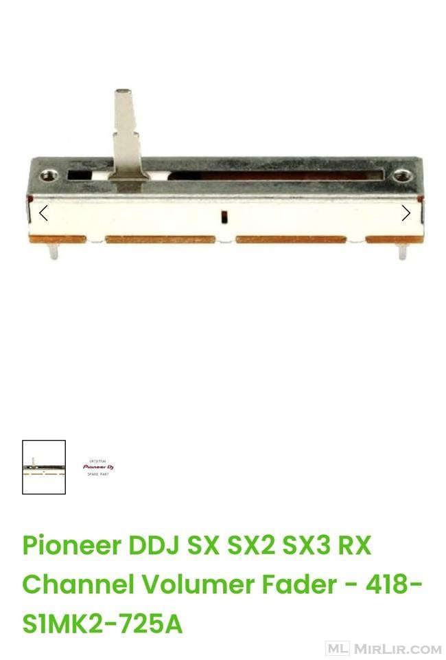 Fader Pioneer DDJ SX/SX2/SX3
