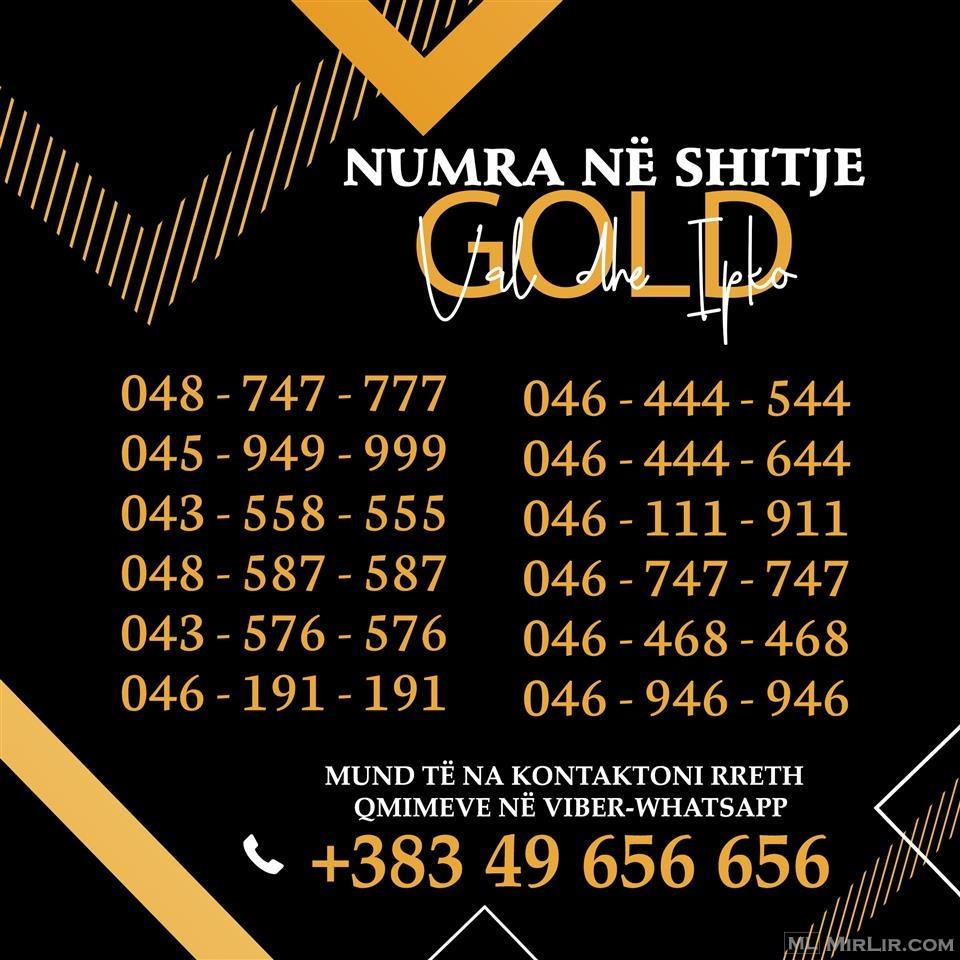 VIP NUMRA NE SHITJE TË LEHTË VALA DHE IPKO 049 656 656