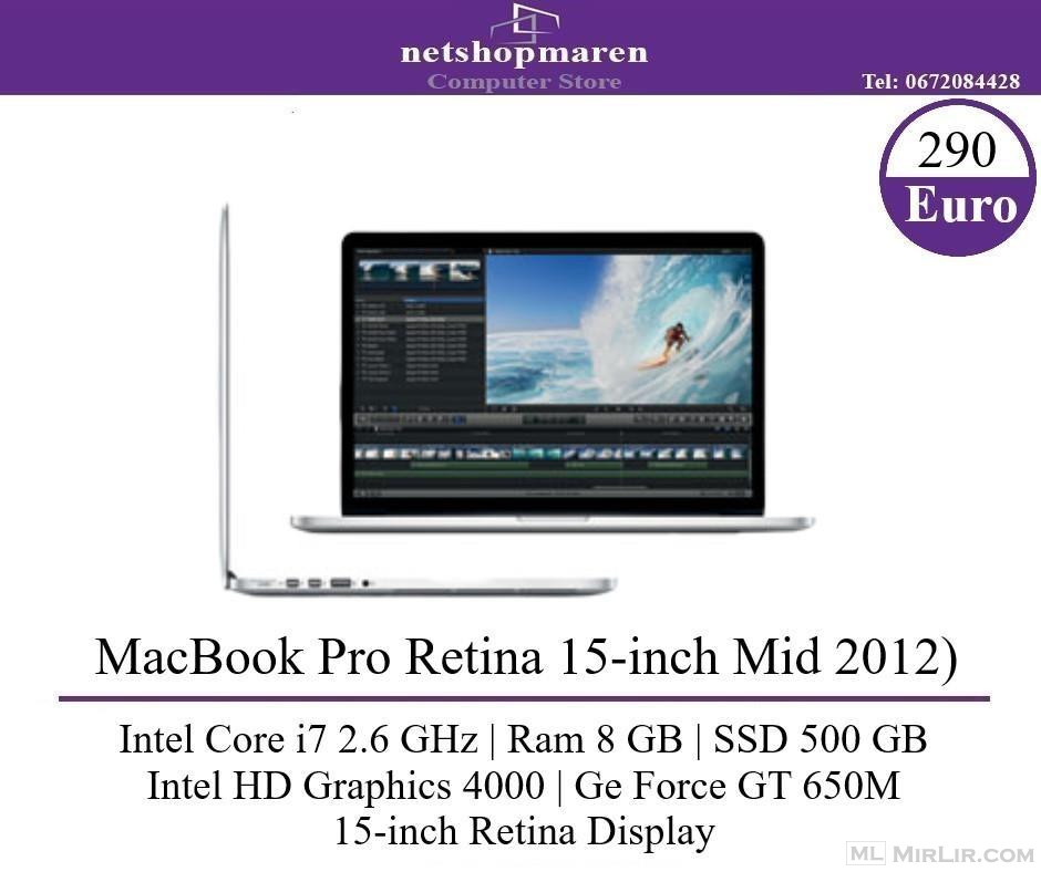 Apple MacBook Pro Retina 15-inch Mid 2012