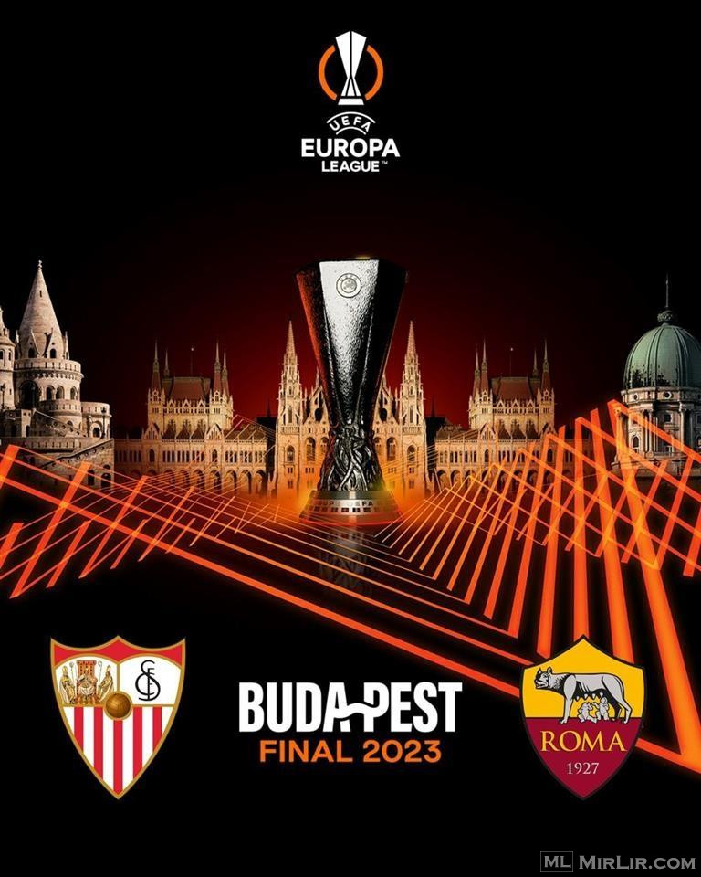 2 Bileta te Europa League Final 2023 Sevilla Roma