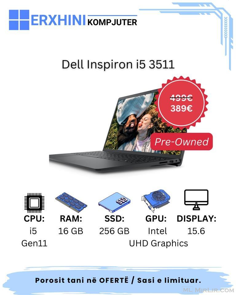 (Ofertë) Dell Inspiron i5 3511