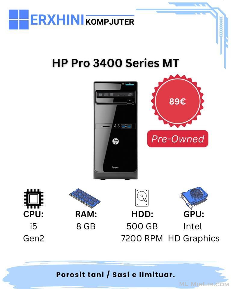 HP Pro 3400 Series MT