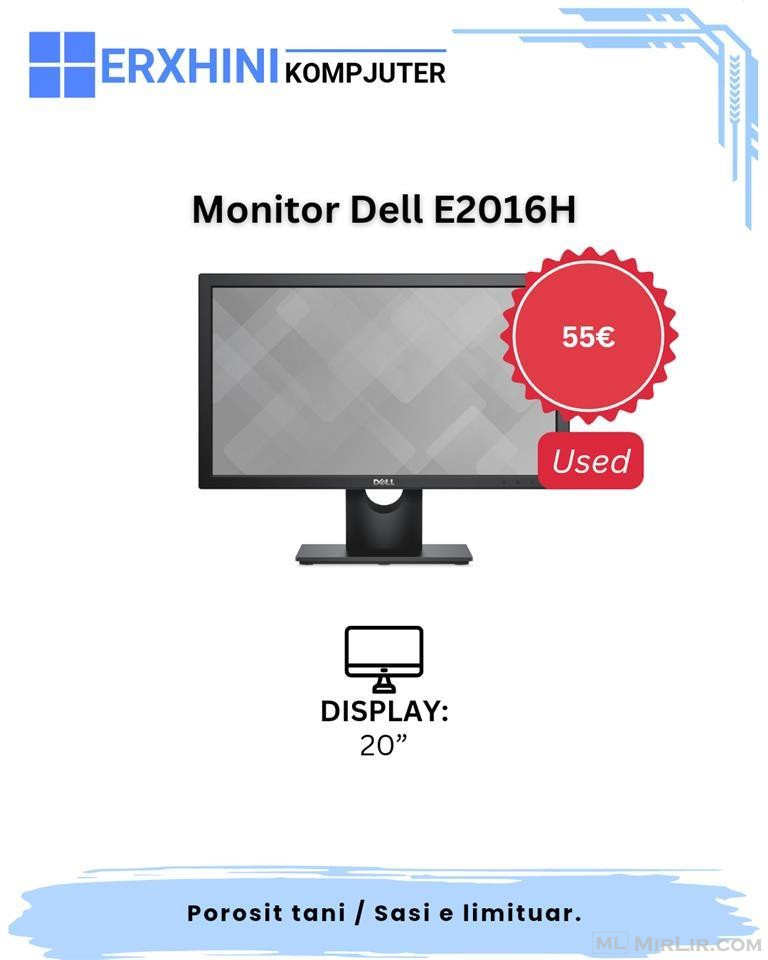 Monitor Dell E2016H