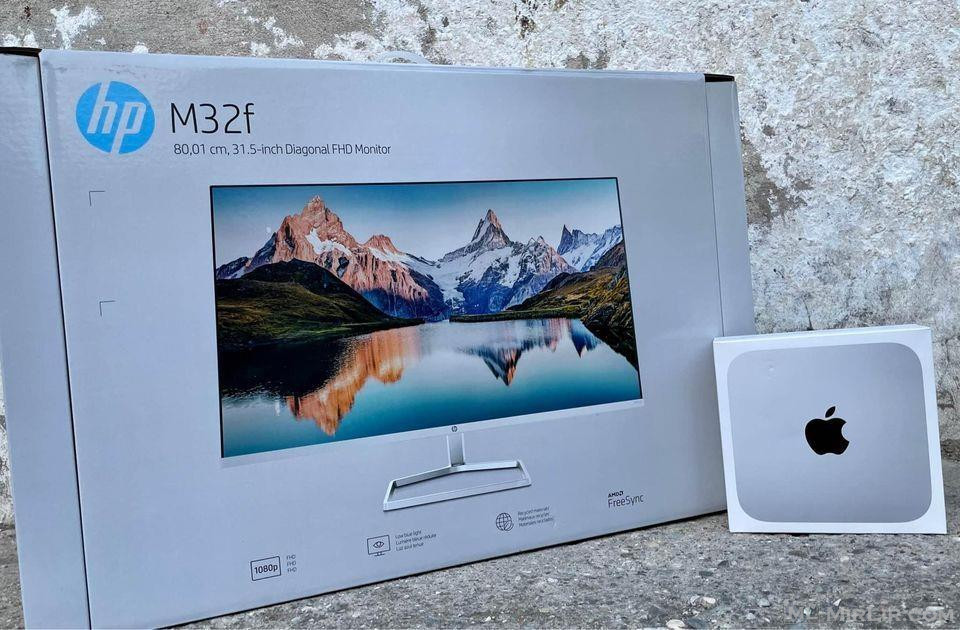 Mac Mini M2 + HP 32\" inch M32F