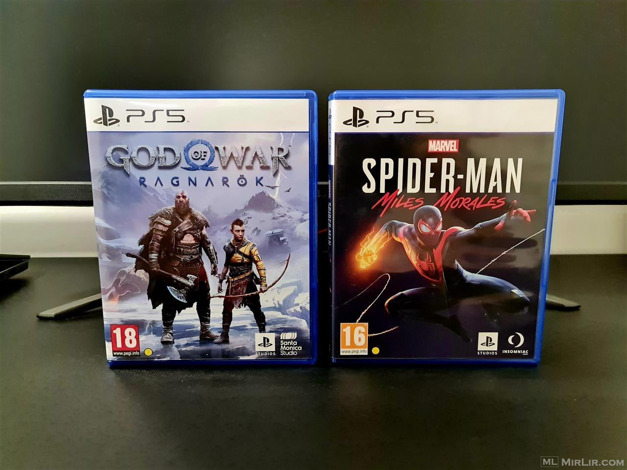 God of War Ragnarök & Spider-Man Miles Morales - PS5