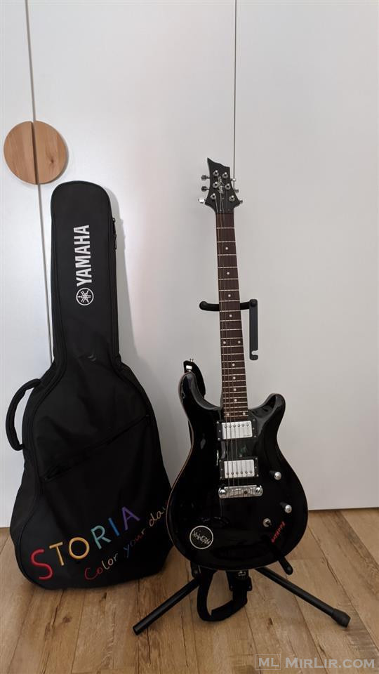 PRS style Harley benton + gig bag