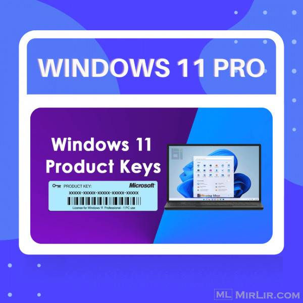 Windows 11 Pro 32/64 Bit Original 