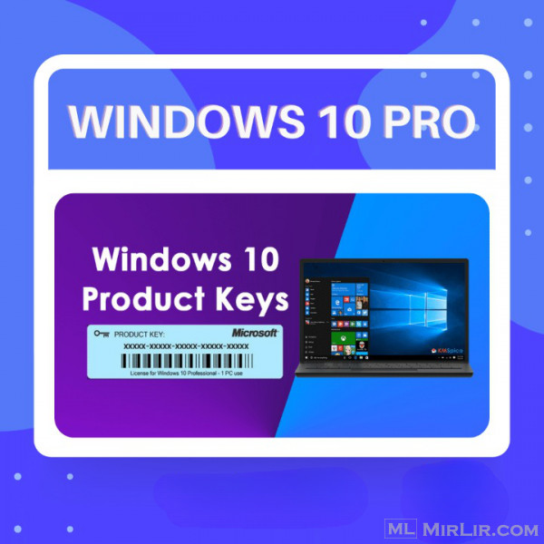 Windows 10 Pro 32/64 Bit Original 