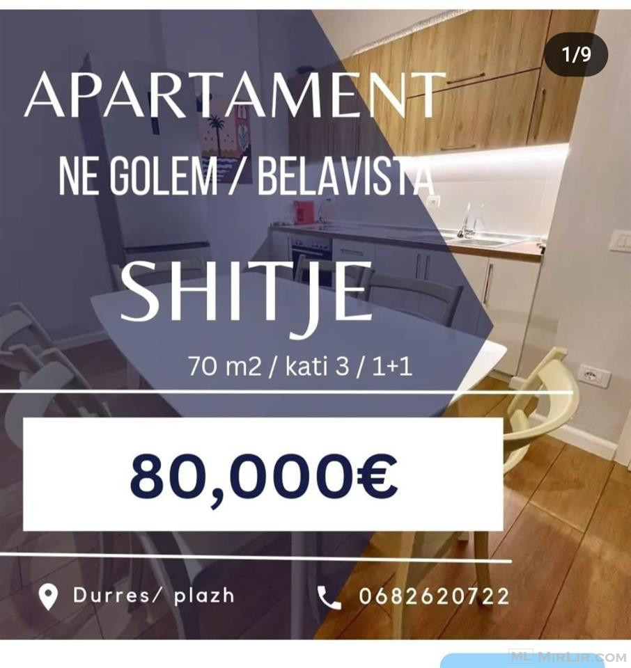 Shitet Apartament ne Golem/Belavista