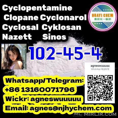 Clopane Cyclopentamine Cyclonarol  Cyclosal 102-45-4