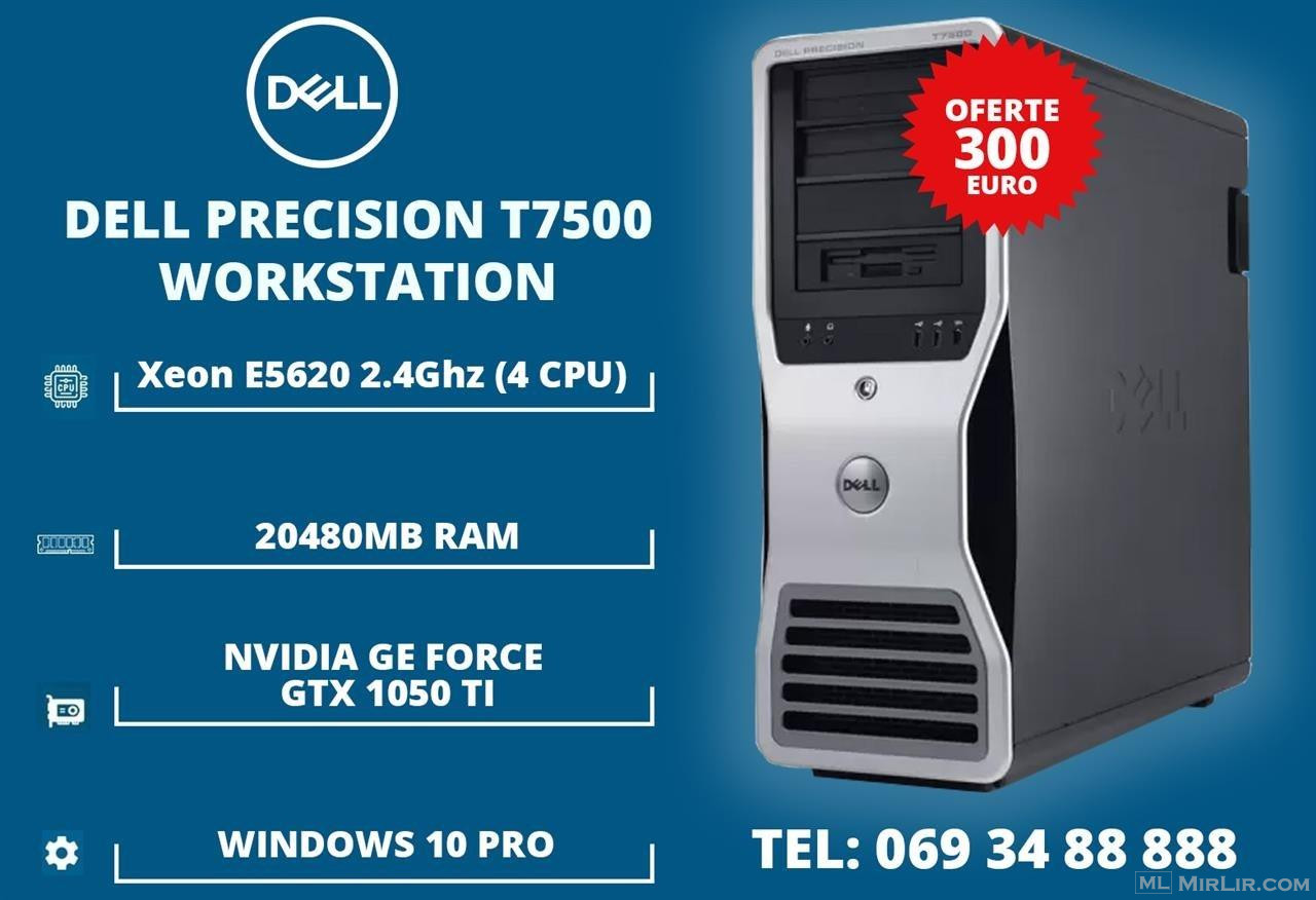 Shitet Workstation Dell Precision T7500 