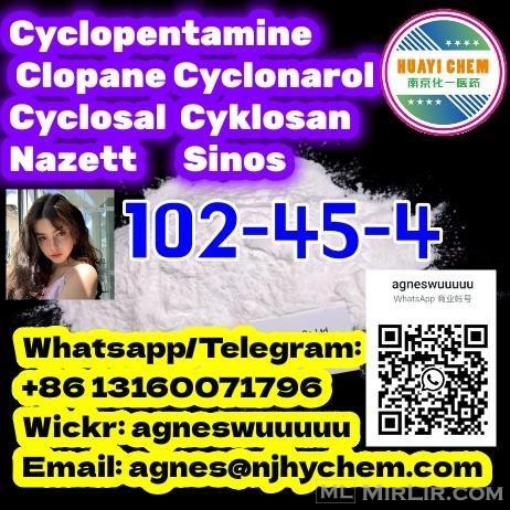 Cyclopentamine Clopane , Cyclonarol  Cyclosal 102-45-4