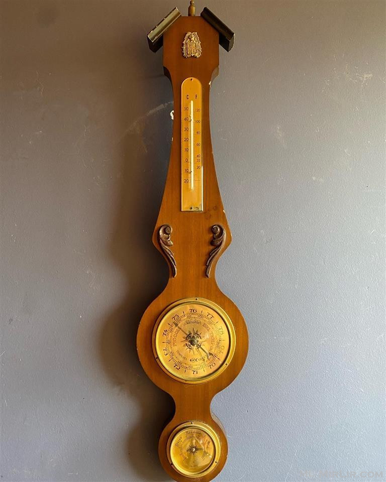 Termometer, barometer, higrometer, italian, druri.