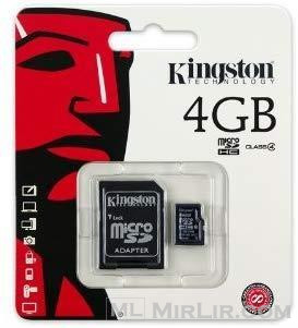 25 Kingston 4 GB memory card 4000 lek te gjitha