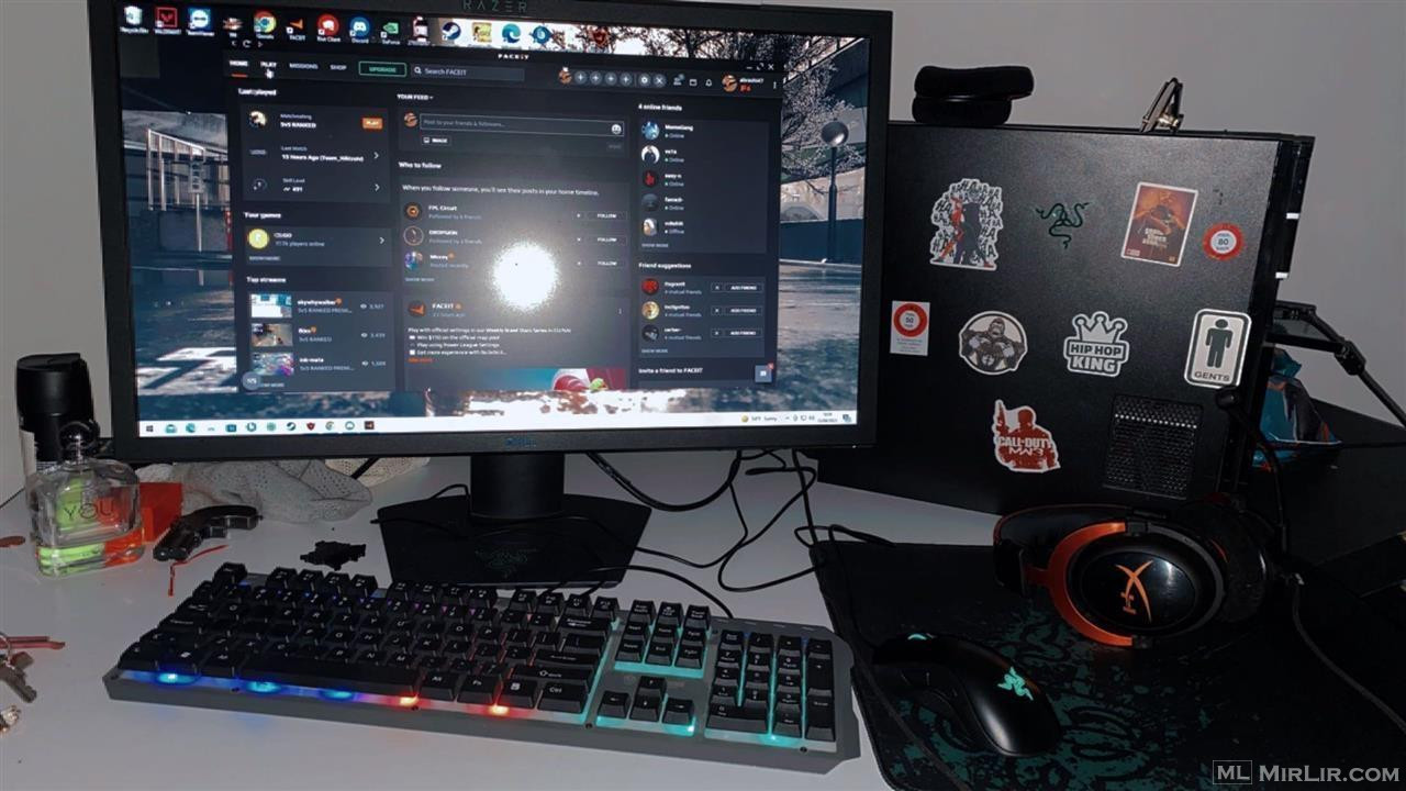Pc gaming setup