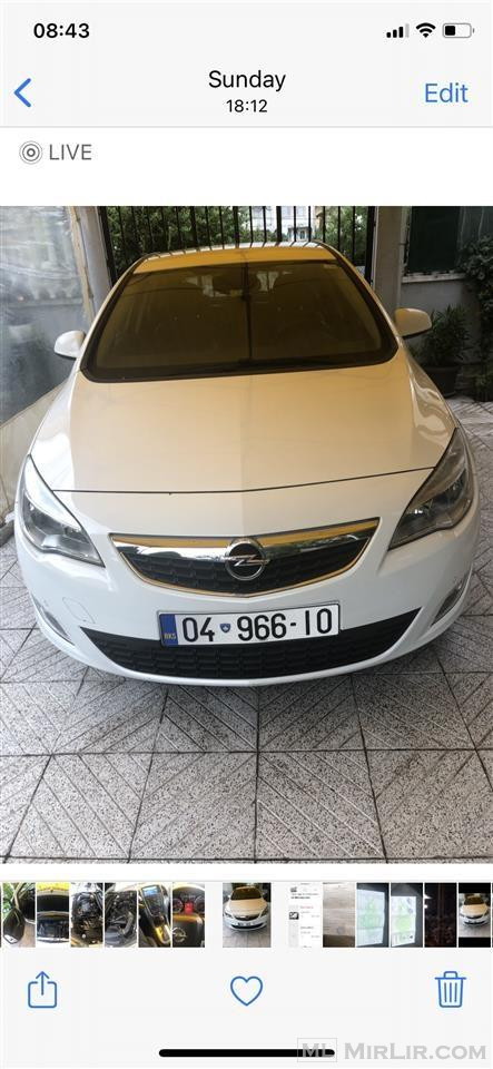 Opel astra AUTOMATIK 1.6 turbo bezin regj edhe 5 muj