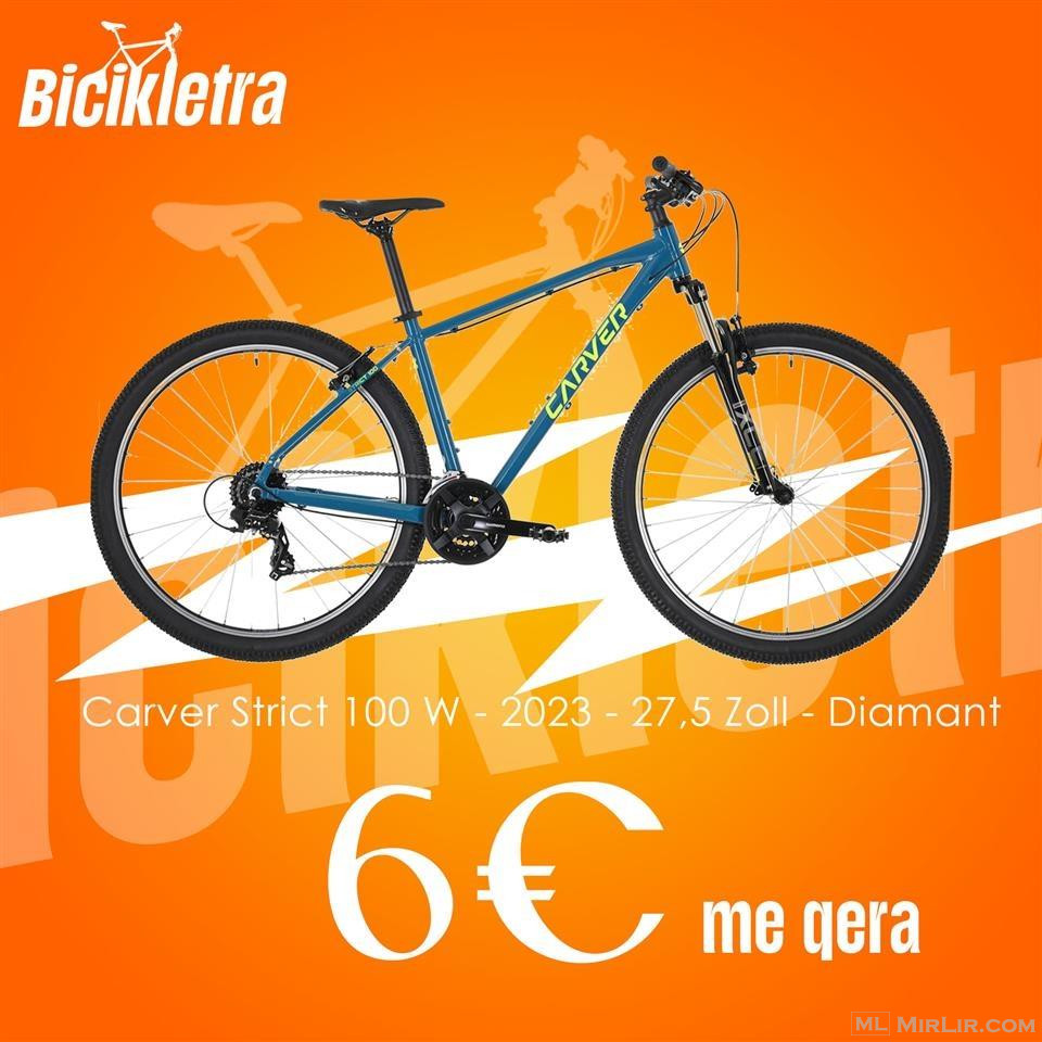 6 Euro bicikleta me qera