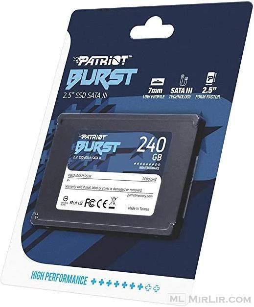 SSD Patriot Burst Elite, 240GB, SATA III, E RE PAKET TESTUAR