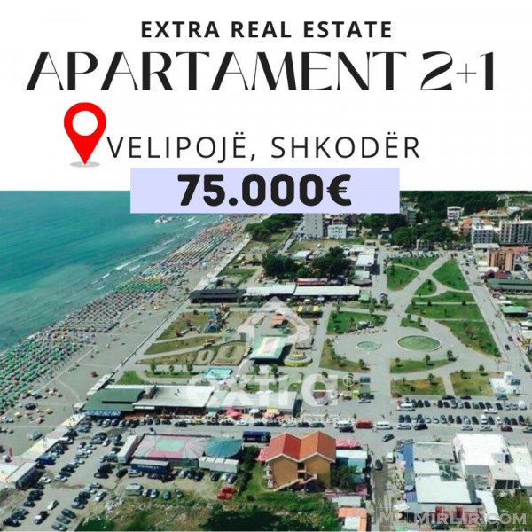 Shitet Apartament 2+1, Velipoje, SHKODER