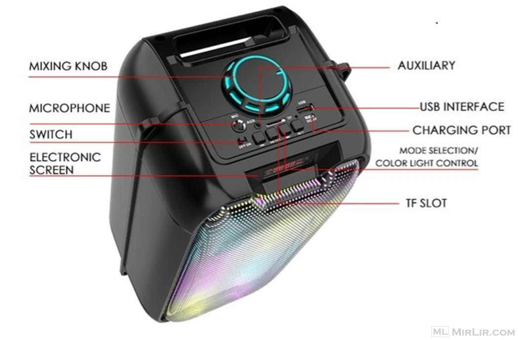 Shitet Bluetooth  Outdoor  Bass Speaker