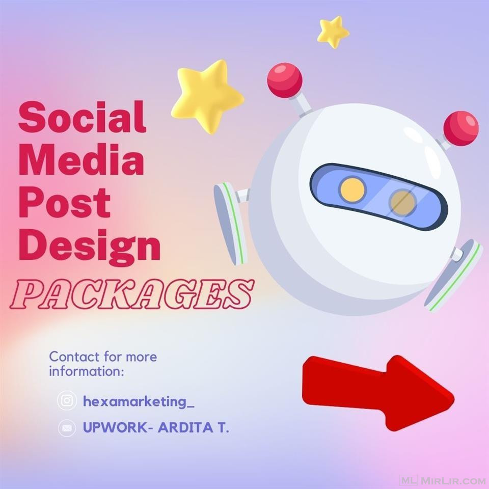 5,10 ose 20 Postime te rrjeteve sociale | Graphic designer