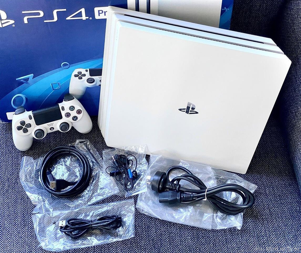 Sony PlayStation 4 Pro 1TB - PS4 White - Updated and reset, 
