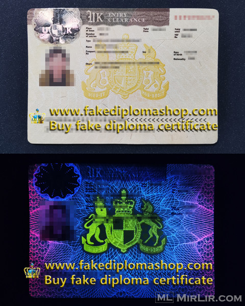 Buy fake UK Visa, UK Entry Clearance for sale