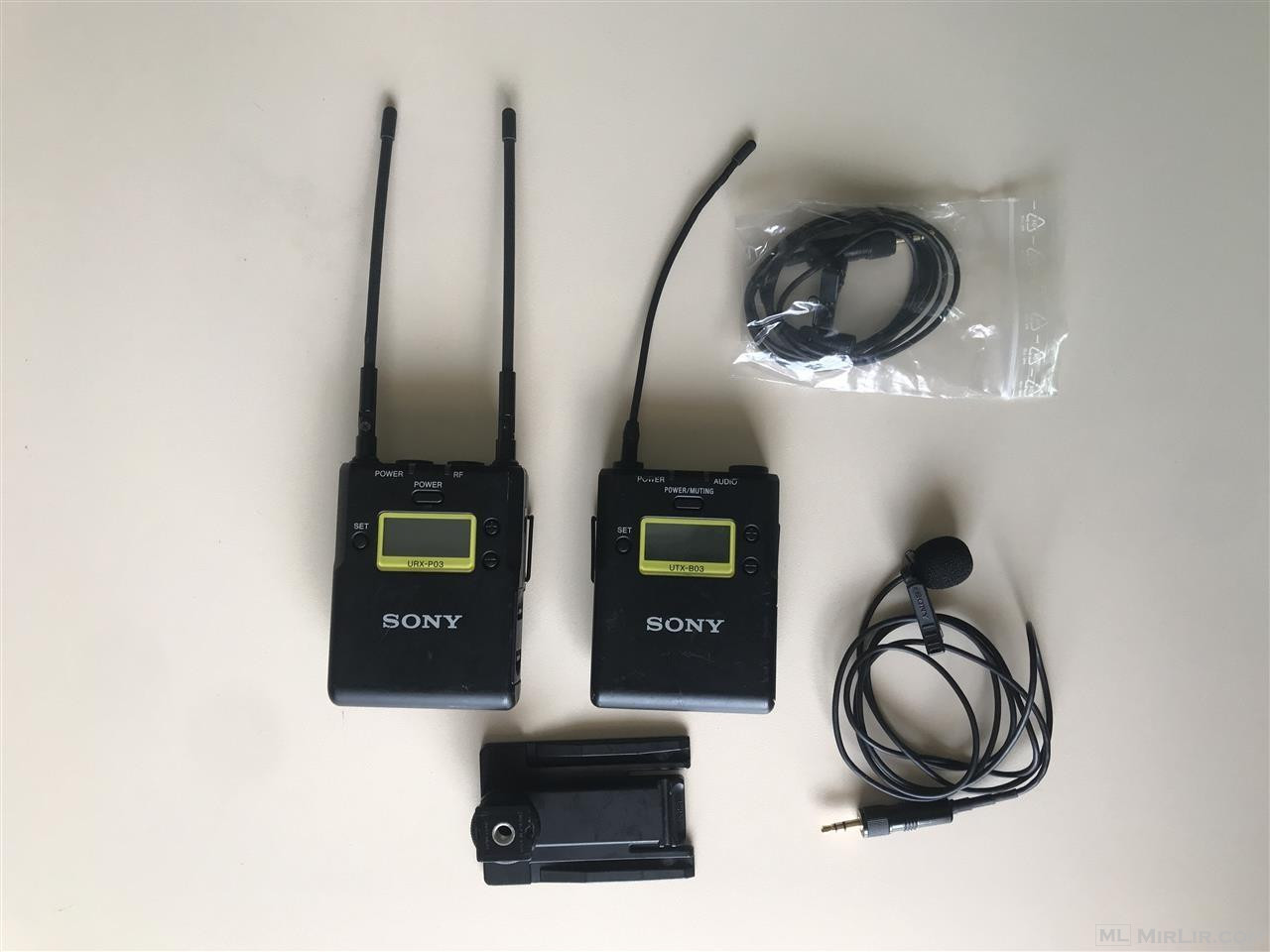 Sony Wireless Lapel kit - URX-P03 Receiver+ UTX-B03 Transmit