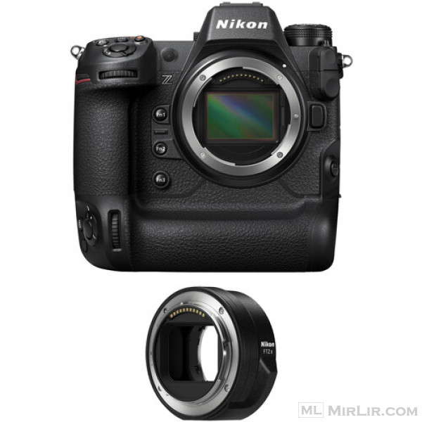 Kamera pa pasqyrë Nikon Z9 me komplet përshtatës FTZ II