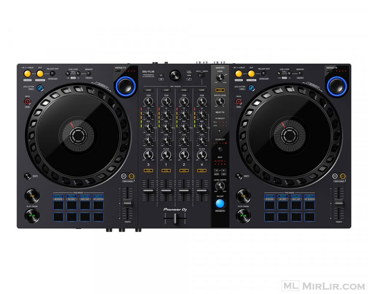 Pioneer DJ DDJ-FLX6 Kontrollues DJ me 4 kanale