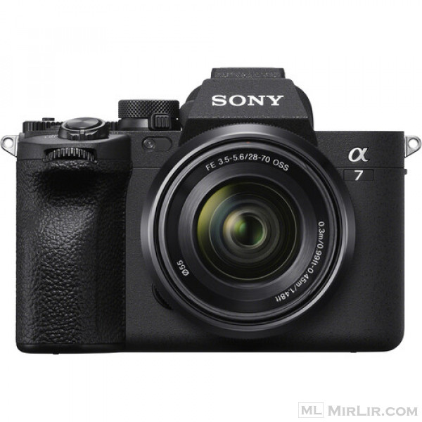 Kamera pa pasqyrë Sony a7 IV me lente 28-70 mm