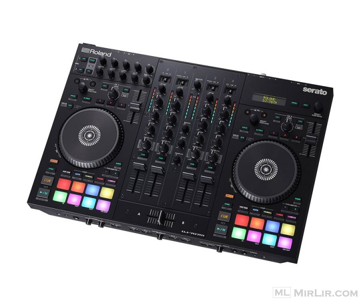 Roland DJ-707M Pro Mobile DJ Controller me Serato DJ Pro