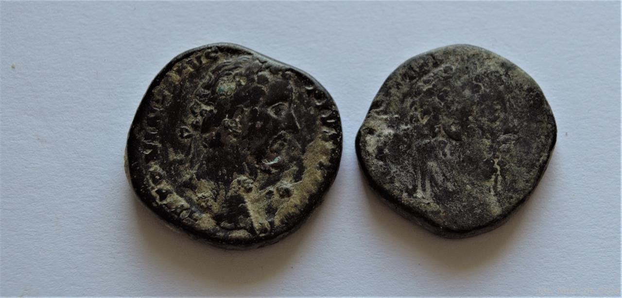 Monedha romake sestertius-2 cope