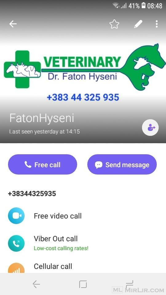 Ambulanc Veterinare-Dr.Faton Hyseni