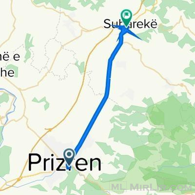 Shiten 1.5 Hektar ne Magjistralen Prizren\\Suharek!!