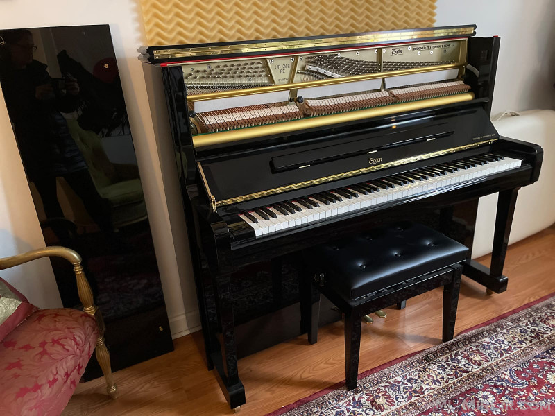 Boston, Upright Acoustic Piano, UP-126E Performance Edition, 2019- Present, Polished Ebony 1