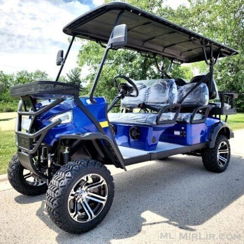 48V Electric Golf Cart 6 Seater Lifted Renegade+ Edition Uti