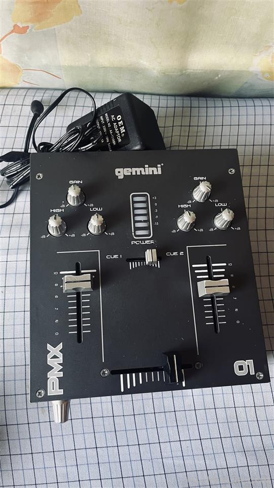 Mixer 2 kanalesh Gemini 