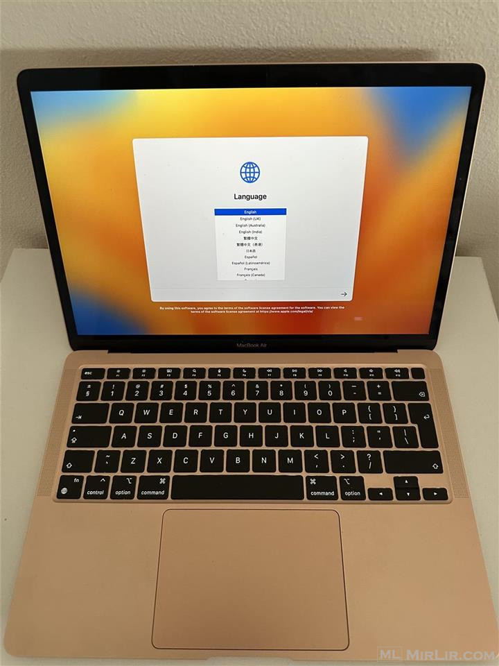 Shitet MacBook Air Late 2020 me procesor M1