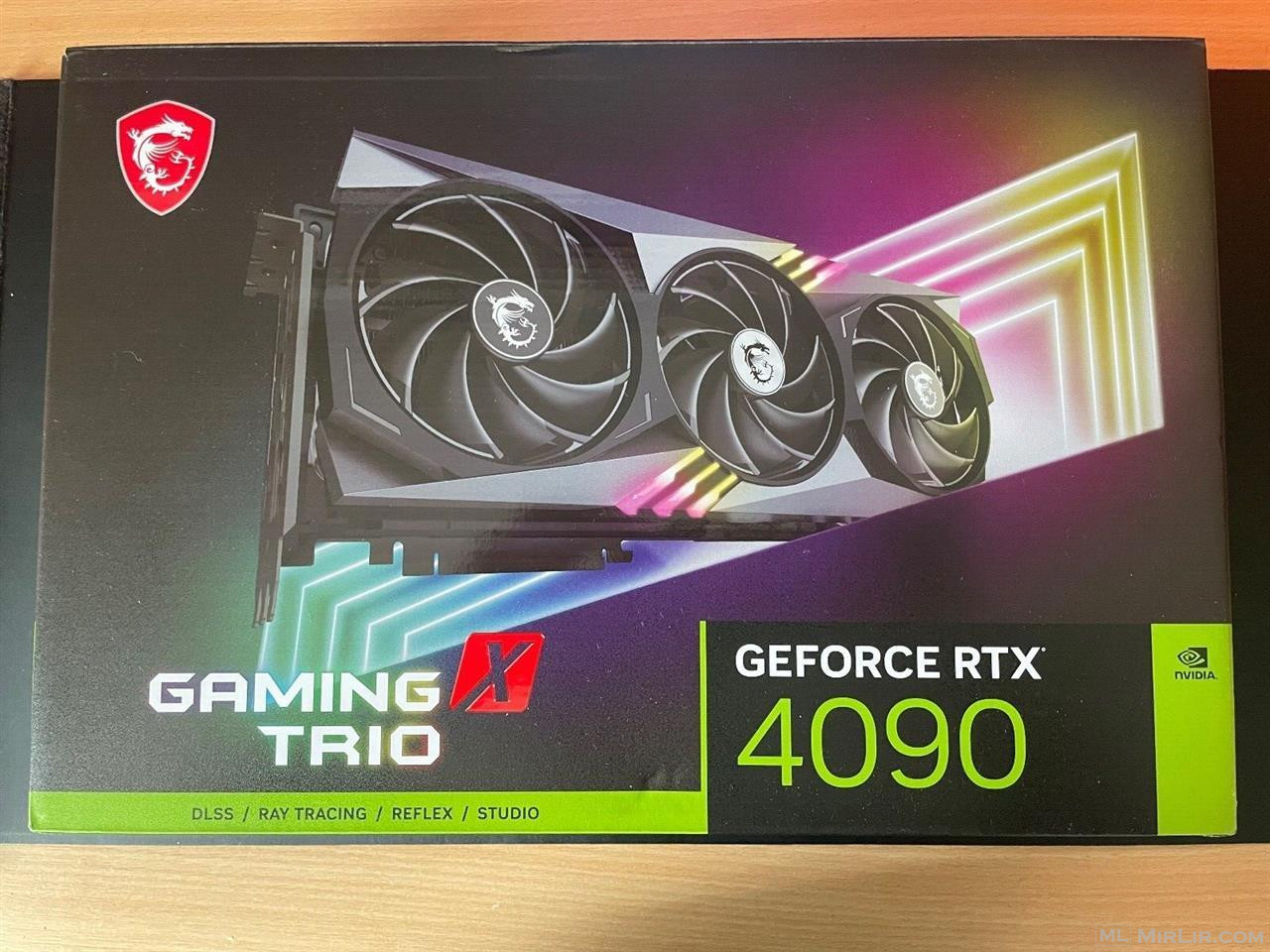 MSI GeForce RTX 4090 GAMING X TRIO 24G - 24 GB GDDR6X 2595 
